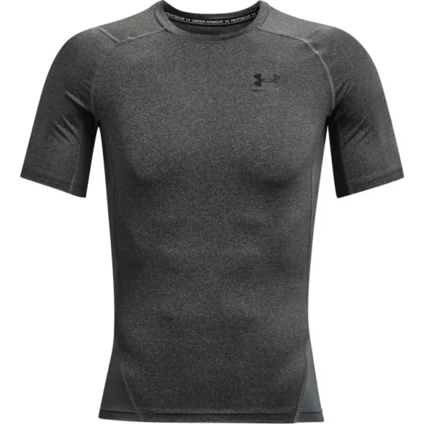 T-shirt de sport homme UA HG ARMOUR COMP SS Gris